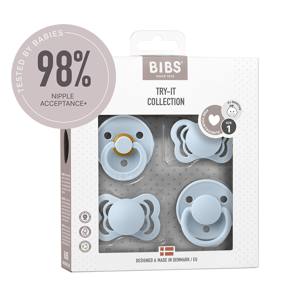 New Baby Try-It Collection - Baby Blue – BIBS
