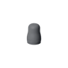 grey coloured baby bottle cap from bibs