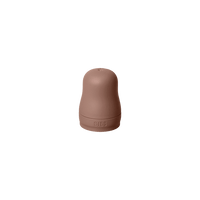Bibs baby bottle cap in a red color