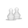 Tétines de biberon en silicone 2-pak