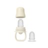 a baby feeder with silicone nipples