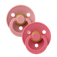Colour 2 Pack - Dusty Pink/Coral - BIBS