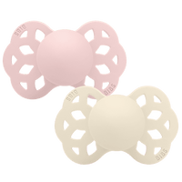 Infinity 2 PACK - Ivory/Blossom - BIBS