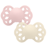Infinity 2 PACK - Ivory/Blossom - BIBS