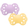 Infinity 2 PACK - Pale Butter/Violet Sky - BIBS