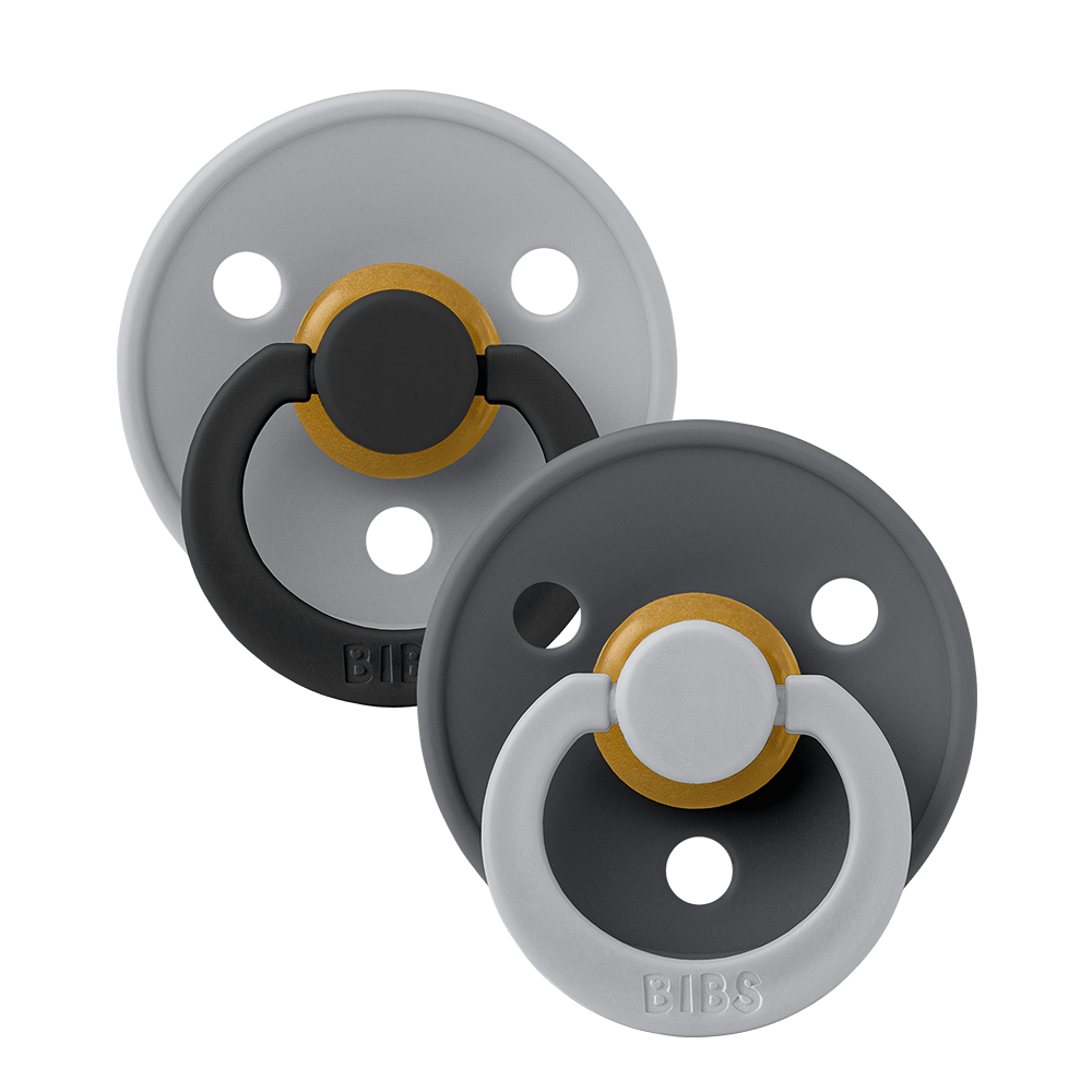 STUDIO Colour Fusion Chupetes Pack de 2 - Cloud Iron Mix