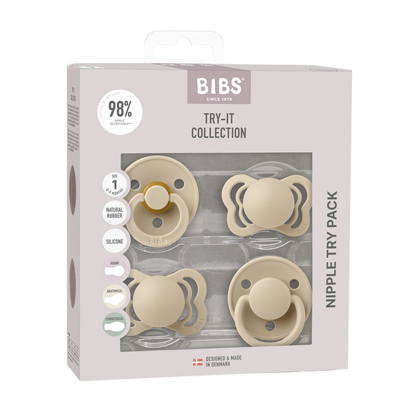 BIBS x LIBERTY Try-It Pacifier Collection | 3 Pack Eloise