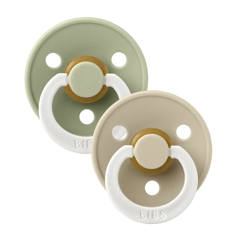 Colour GLOW Dummies 2 Pack - Sage/Vanilla