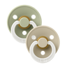 Green Round colour nighttime pacifiers