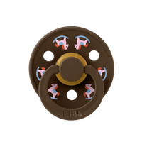 Colour Holiday Horse Pacifier - Mocha - BIBS