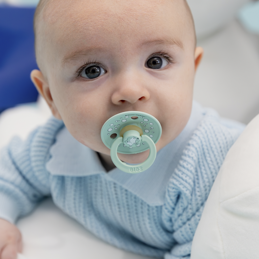 BIBS x Moomin Colour Dummies 2 pack Sailing - Nordic Mint mix