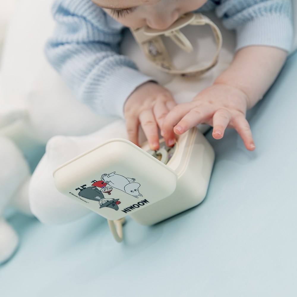 BIBS x Moomin Pacifier Box - Ivory