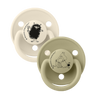 BIBS x Moomin De Lux Pacifiers 2 Pack Stinky - Ivory/Khaki - BIBS