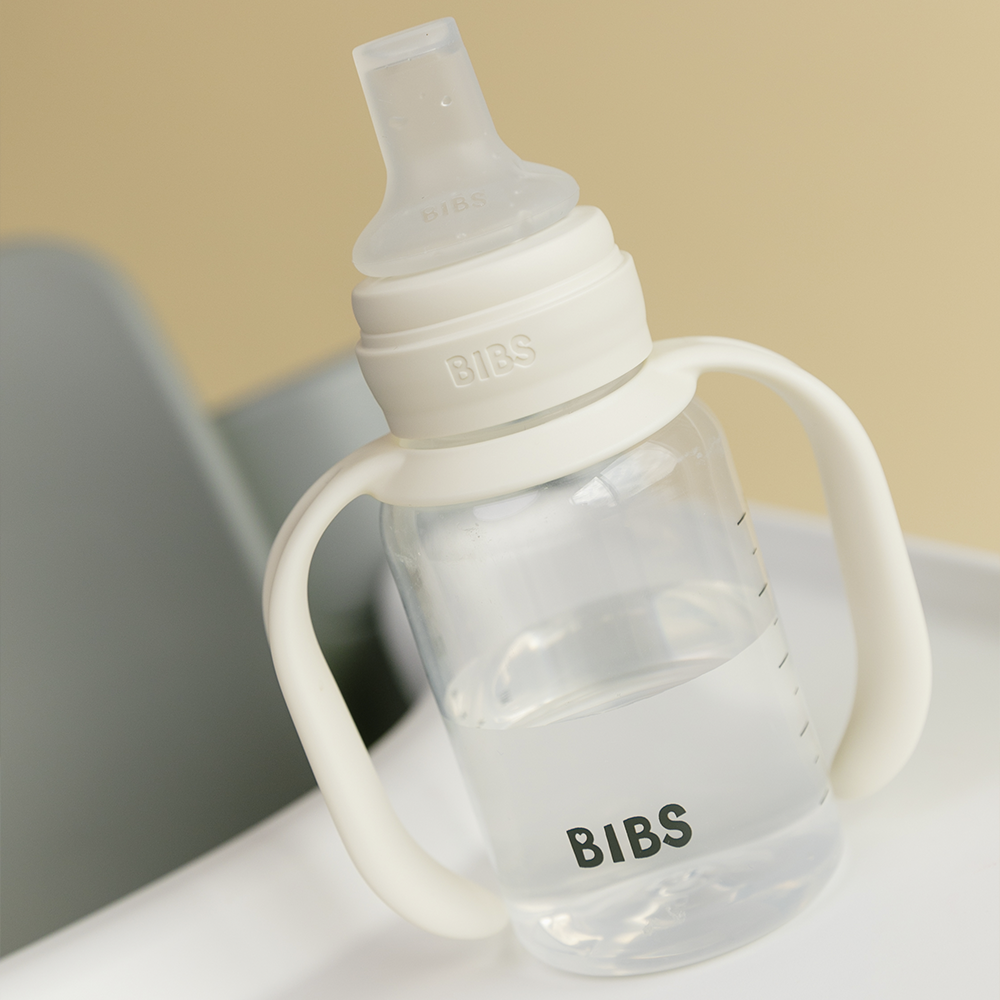 Baby Sippy Bottle Spout Silicone 150 ml - Ivory