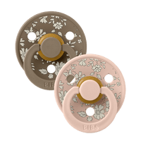 BIBS x LIBERTY Colour 2 Pack Capel - Blush Mix - BIBS