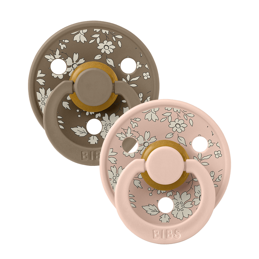 BIBS x LIBERTY Colour Dummies 2 Pack Capel - Blush Mix