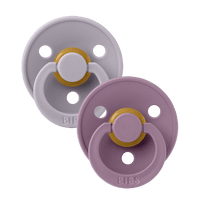 Colour 2 Pack - Fossil Grey/Mauve - BIBS