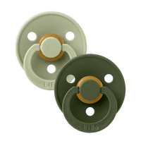 Colour 2 PACK - Sage/Hunter Green - BIBS
