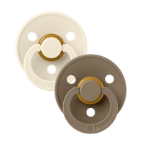 Colour 2 Pack - Ivory/Dark Oak - BIBS