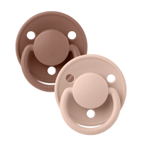 De Lux 2 PACK - Woodchuck/Blush - BIBS