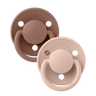 De Lux 2 PACK - Woodchuck/Blush - BIBS