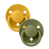 De Lux 2 PACK - Honey Bee/Olive - BIBS
