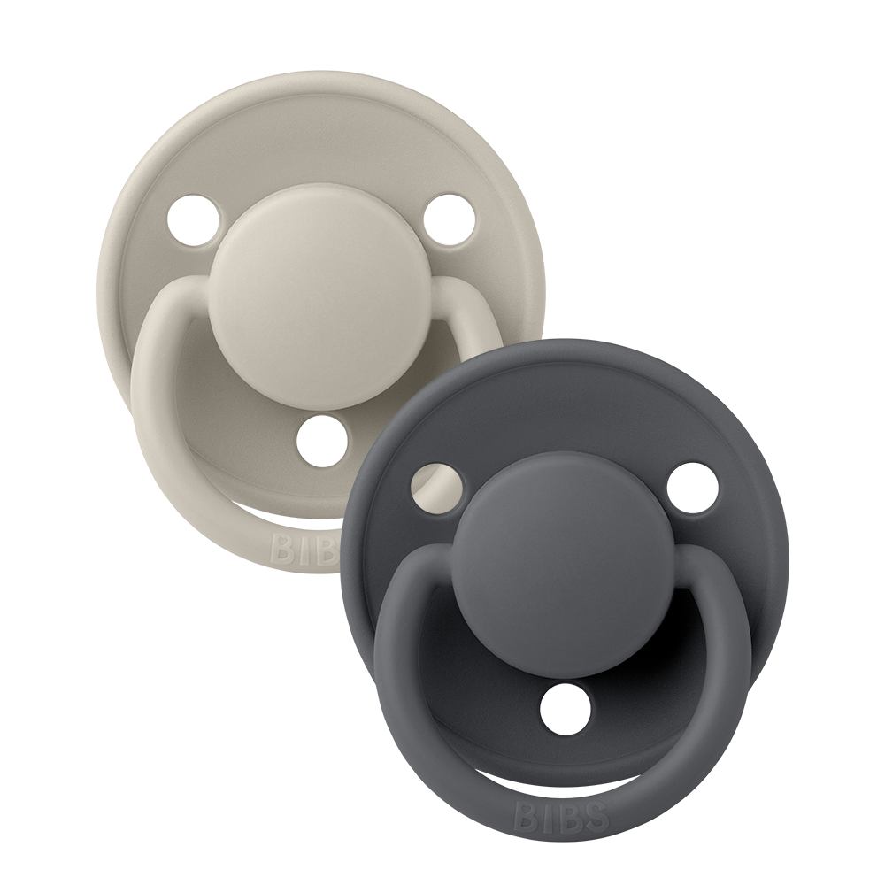 De Lux Πιπίλες 2 Τεμάχια - Sand/Iron