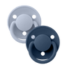 De Lux 2 PACK - Dusty Blue/Steel Blue - BIBS