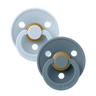 Colour 2 PACK - Baby Blue/Petrol - BIBS