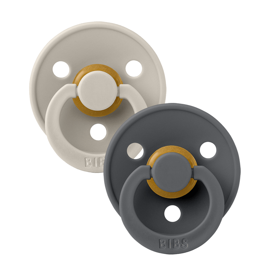 Colour Schnuller 2er-Pack - Sand/Iron  