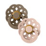 Boheme 2 PACK - Dark Oak/Blush - BIBS