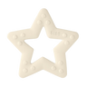 Baby Bitie Star - Ivory - BIBS