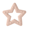 Baby Bitie Star - Blush - BIBS