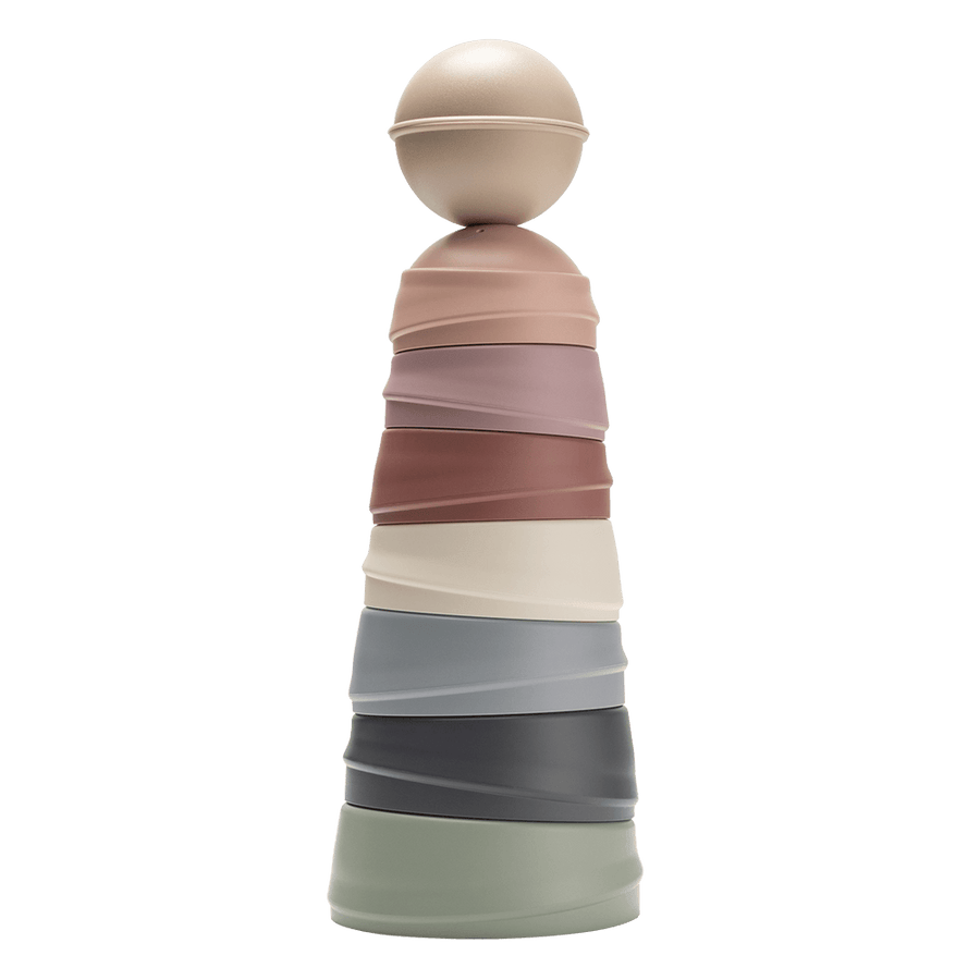 Κυματιστός Πύργος - Παστέλ Ουράνιο Τόξο