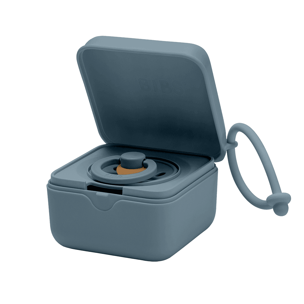 aufbewahrung petrol BIBS Schnullerbox - Petrol