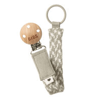 Pacifier Clip - Sand/Ivory - BIBS