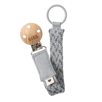 Pacifier Clip - Cloud/Iron - BIBS