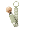 Pacifier Clip - Sage/Ivory - BIBS