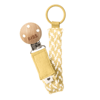 Pacifier Clip - Pale Butter/Ivory - BIBS