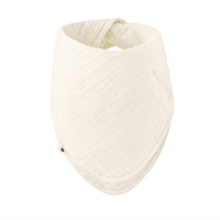 white bandana cotton bib from bibs