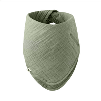 bibs bandana bib in  cotton sage green