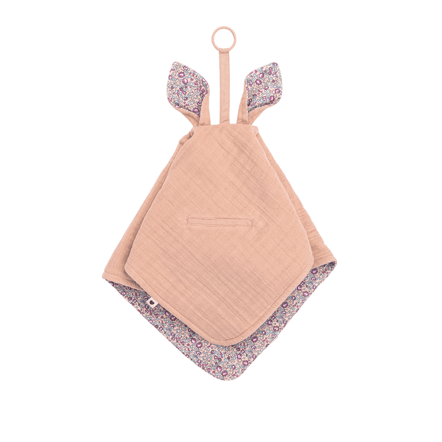 BIBS x LIBERTY Cuddle Cloth Kangaroo Eloise - Blush