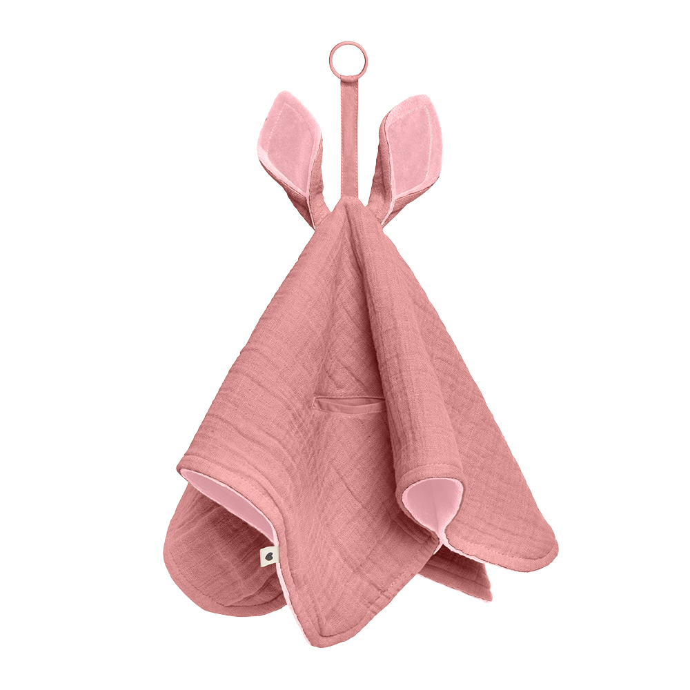 Knuffeldoek Kangoeroe - Dusty Pink