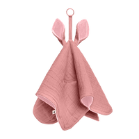 Cuddle Cloth Kangaroo - Dusty Pink - BIBS