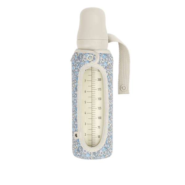 BIBS x LIBERTY Baby Bottle Sleeve Large - Eloise Ivory