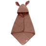 Kangaroo Hoodie Towel Baby - Woodchuck - BIBS