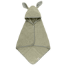 Kangaroo Hoodie Towel Baby - Sage - BIBS