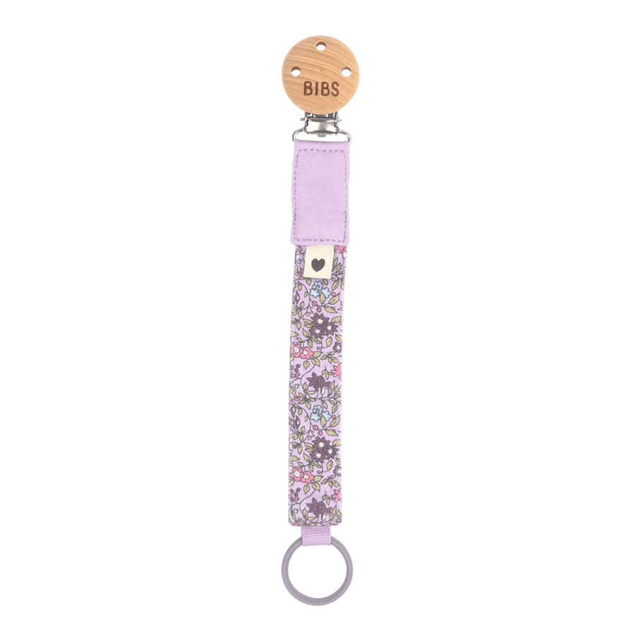 BIBS x LIBERTY Dummy Clip - Chamomile Lawn Violet Sky
