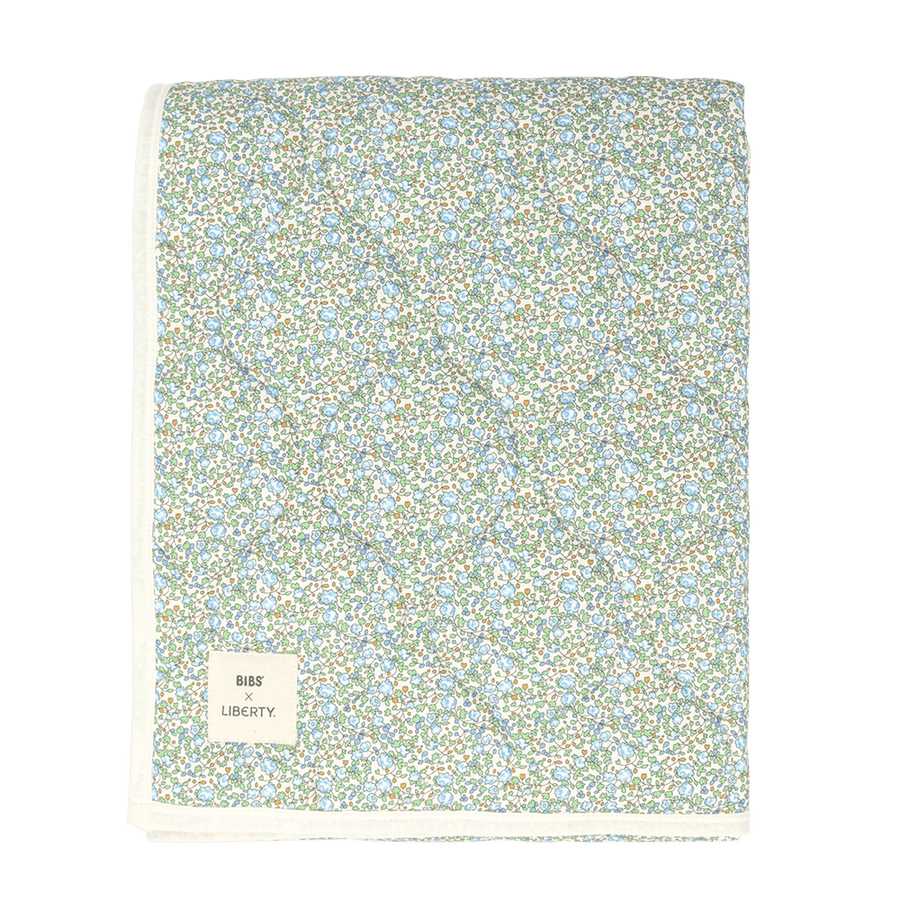 BIBS x LIBERTY Quilted Blanket Eloise - Ivory