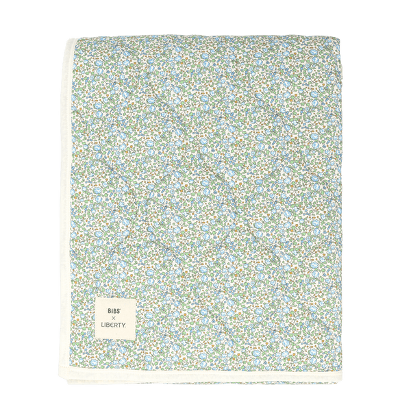 BIBS x LIBERTY Quilted Blanket Eloise - Ivory